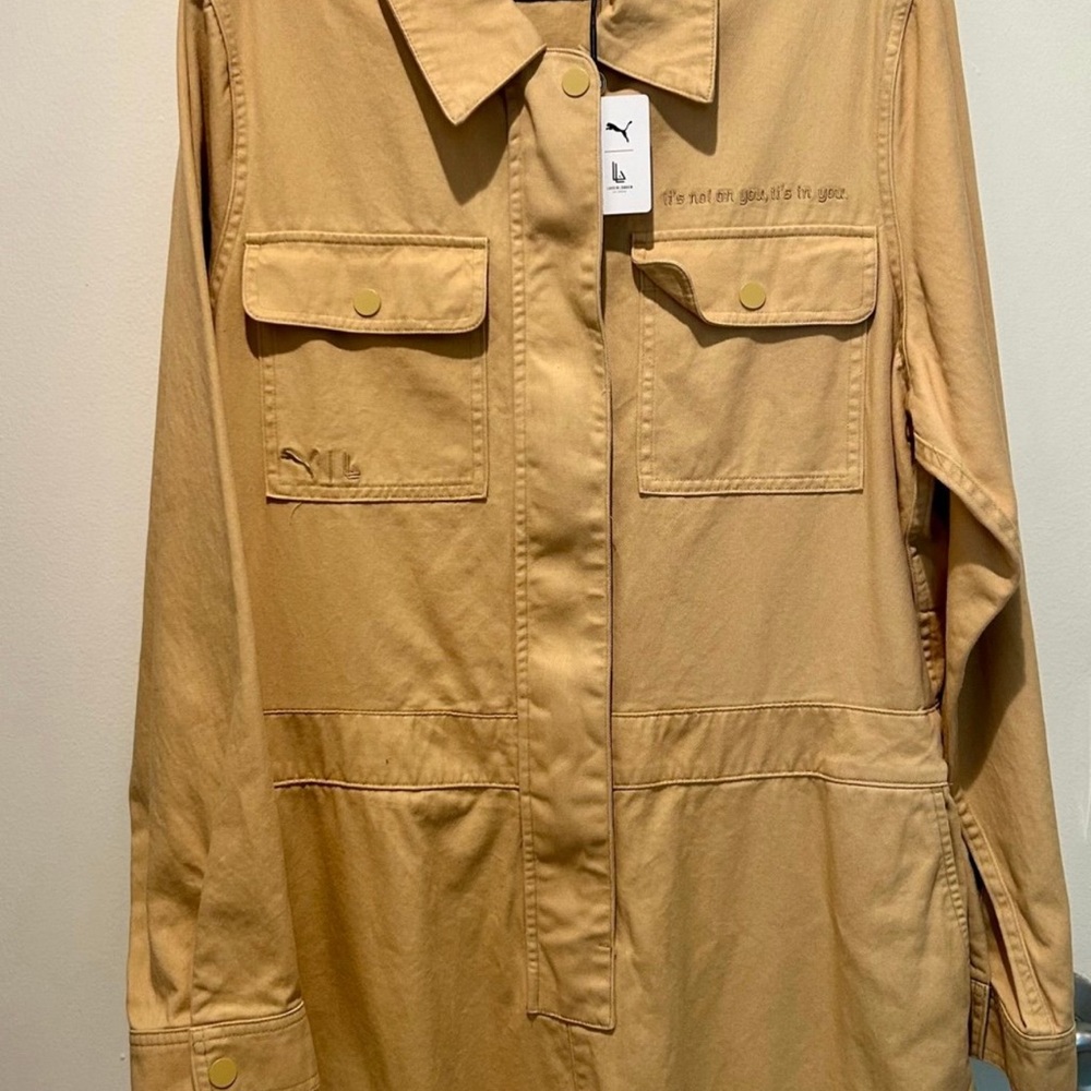 Puma Tan Utility Jumpsuit